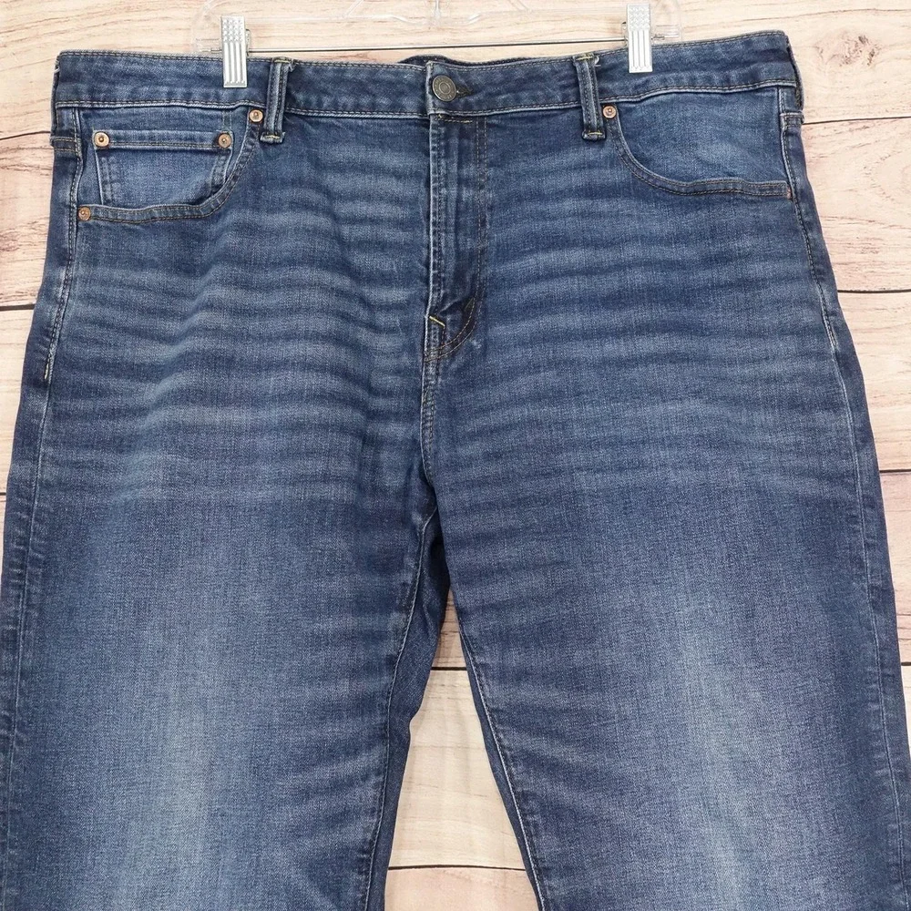 American Eagle Jeans Mens 40x32 Blue Original Straight Airflex+ Denim Pants